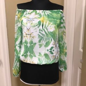 Sheer top fully lined by Philosopy